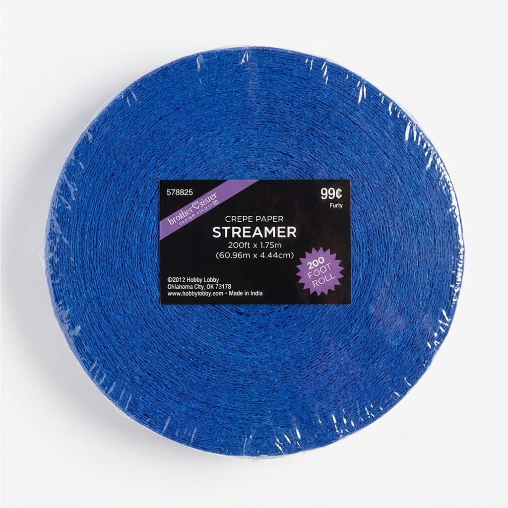 Party Crepe Streamers (2-Roll Duo Pack)